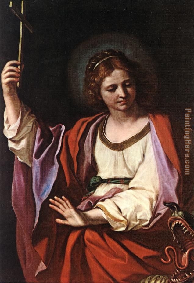 Guercino St Marguerite